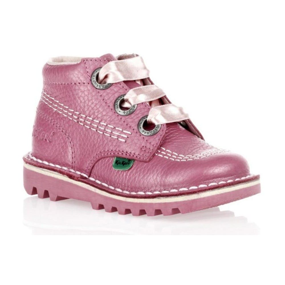 girls pink kicker boots