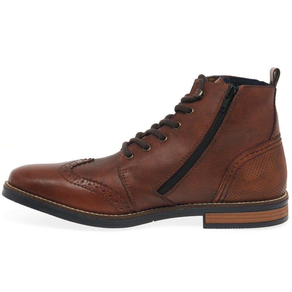 rieker brogue boots