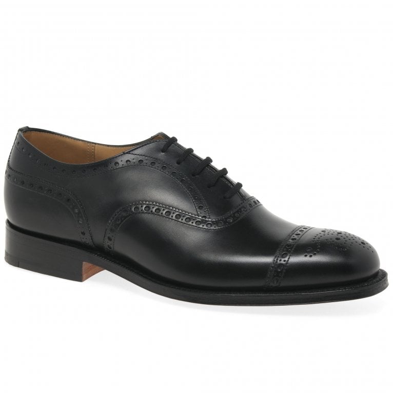 Church Diplomat Semi Brogues: Black Leather: Charles Clinkard