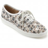 ladies wide fit canvas shoes